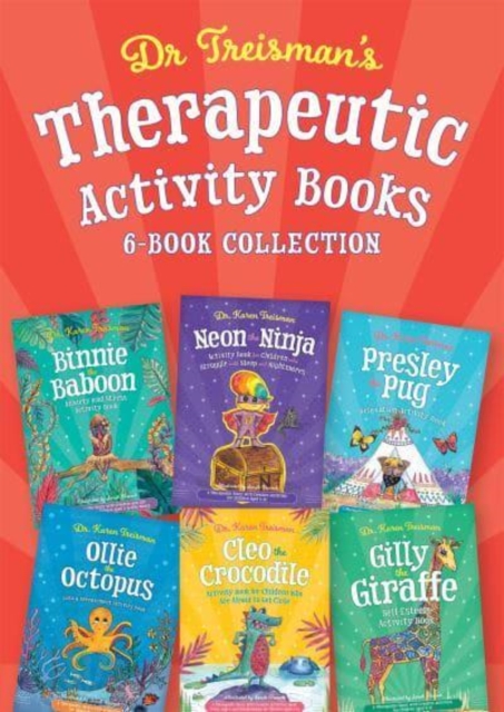 Dr. Treisman's Therapeutic Activity Books : 6-Book Collection, Shrink-wrapped pack Book