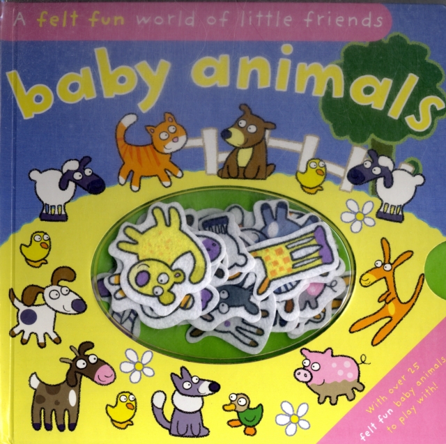 Felt Fun Baby Animals, Hardback Book
