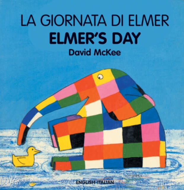 Elmer's Day (English-Italian), Board book Book