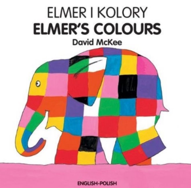 Elmer's Colours (English-Polish), Board book Book