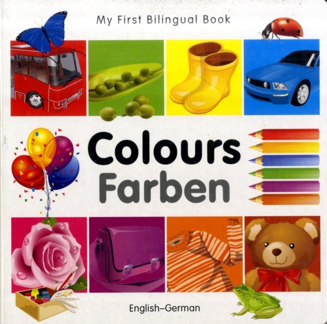 Colours (English-German), Board book Book