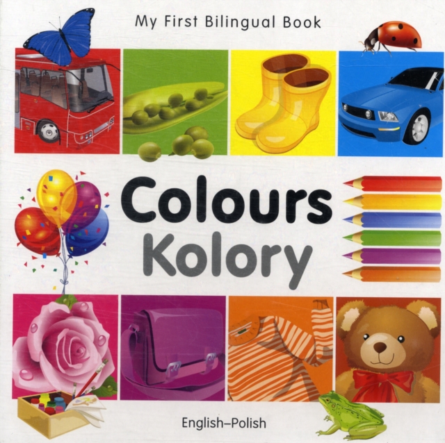 Colours (English-Polish), Board book Book