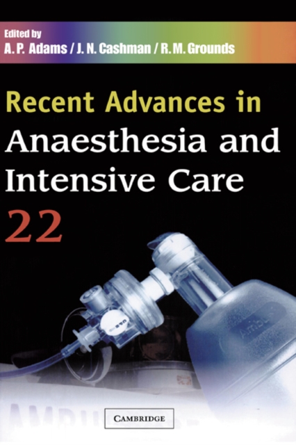Recent Advances in Anaesthesia and Intensive Care: Volume 22, Paperback / softback Book