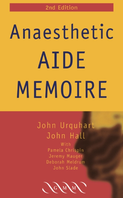 Anaesthetic Aide Memoire, Paperback / softback Book