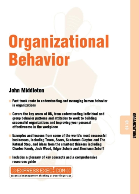 Organizational Behavior : Organizations 07.10, Paperback / softback Book