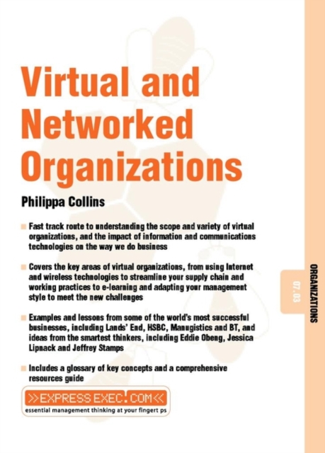 Virtual and Networked Organizations : Organizations 07.03, Paperback / softback Book