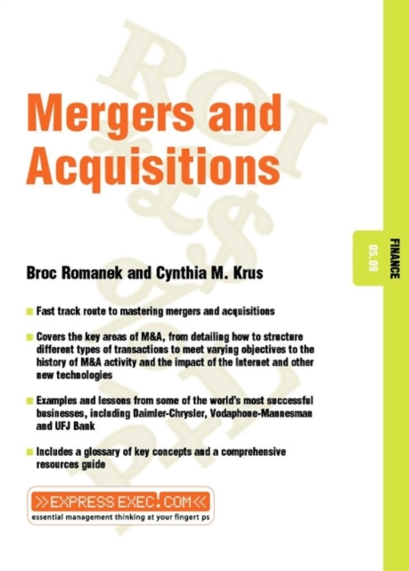 Mergers and Acquisitions : Finance 05.09, Paperback / softback Book