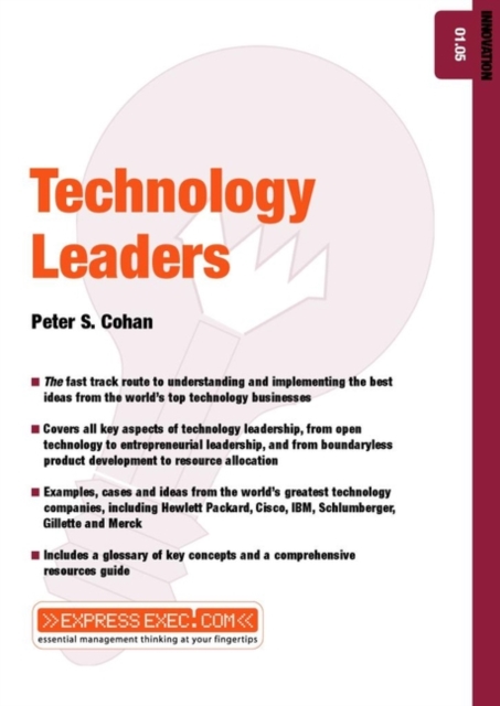 Technology Leaders : Innovation 01.05, Paperback / softback Book