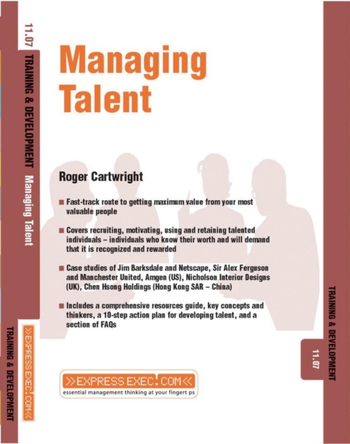 Managing Talent : Training and Development 11.7, Paperback / softback Book