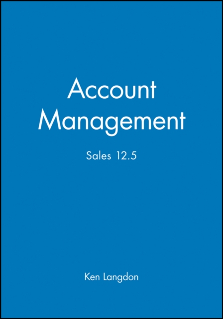 Account Management : Sales 12.5, Paperback / softback Book