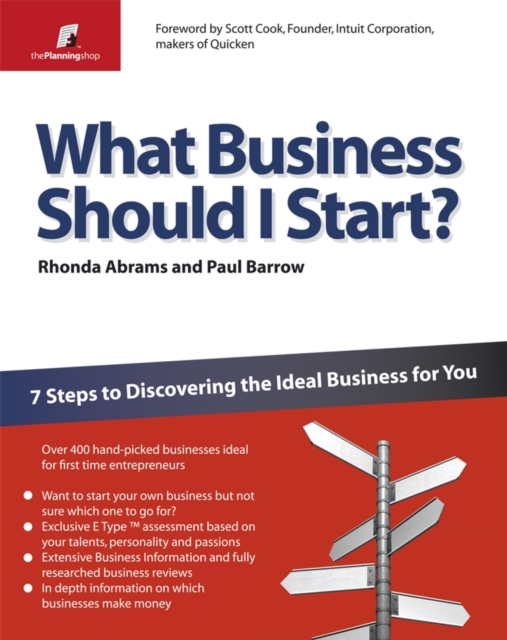 What Business Should I Start? : 7 steps to Discovering the Ideal Business for You, Paperback / softback Book