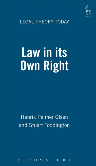 Law in its Own Right, Hardback Book