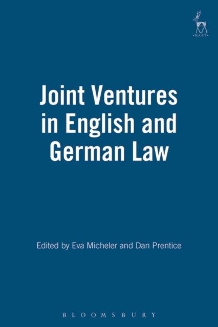 Joint Ventures in English and German Law, Hardback Book