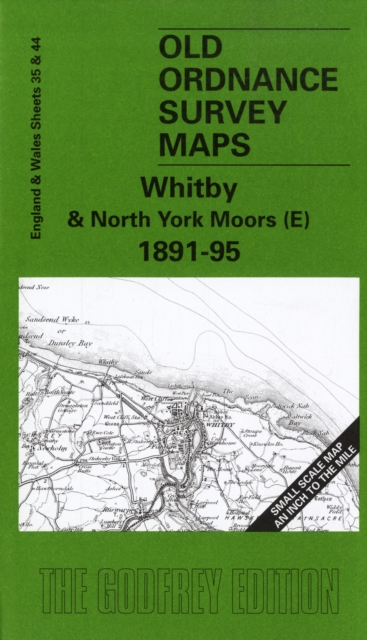 Whitby and North York Moors (E) 1891-95 : One Inch Sheet 035, Sheet map, folded Book
