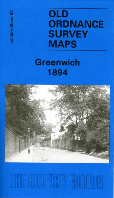 Greenwich 1894 : London Sheet 092.2, Sheet map, folded Book