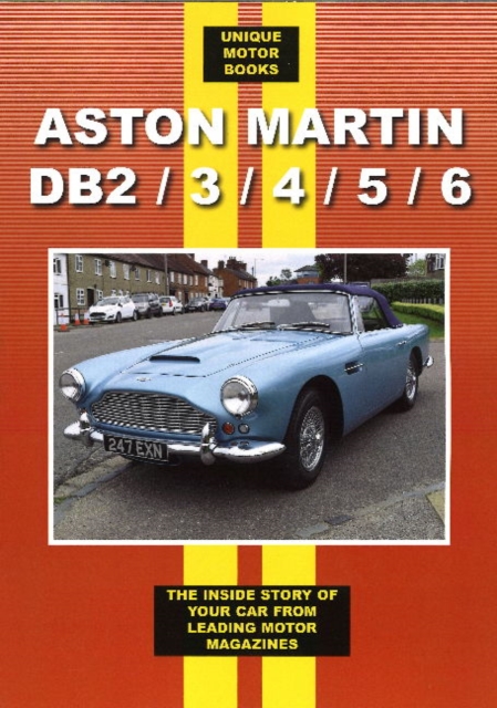 Aston Martin DB2/3/4/5/6, Paperback / softback Book