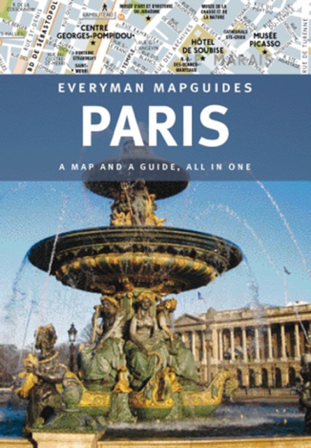 Paris Everyman Mapguide, Hardback Book