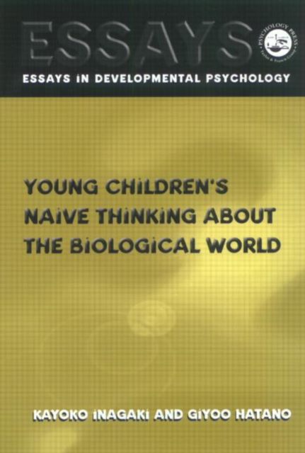 Young Children's Thinking about Biological World, Hardback Book