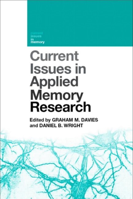 Current Issues in Applied Memory Research, Hardback Book