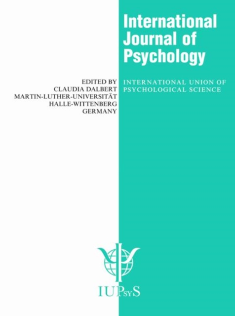International Practices in the Teaching of Psychology : A Special Issue of the International Journal of Psychology, Paperback / softback Book