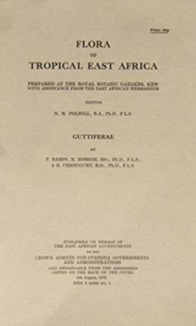 Flora of Tropical East Africa: Guttiferae : Guttiferae, Paperback / softback Book
