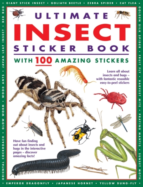 Ultimate Insect Sticker Book, Paperback / softback Book