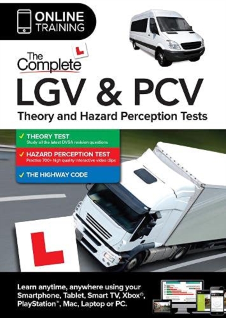 The Complete LGV & PCV Theory & Hazard Perception Tests (Online Subscription), Paperback / softback Book
