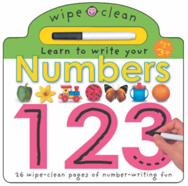 Wipe Clean - Numbers, Hardback Book