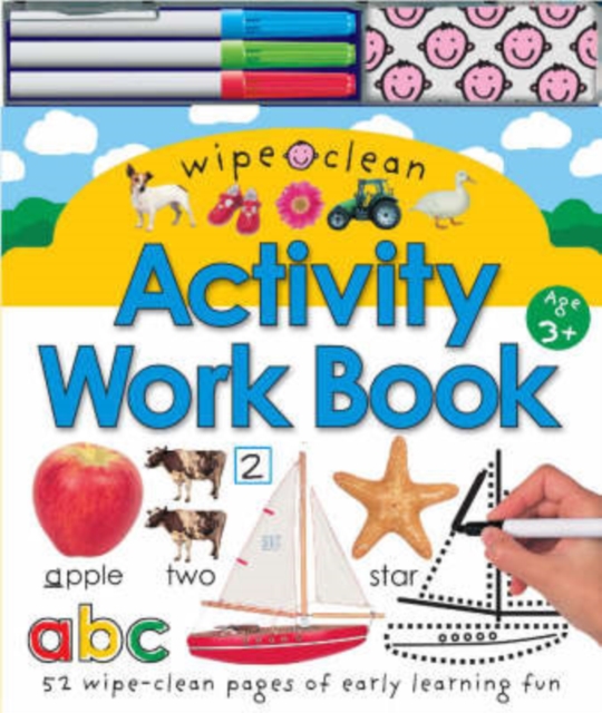 Wipe Clean Activity Work Book, Hardback Book