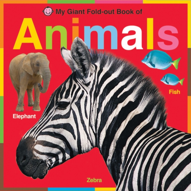 Animals : My Giant Fold-Out Books, Board book Book