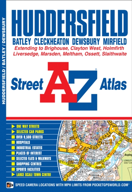 Huddersfield A-Z Street Atlas, Paperback / softback Book