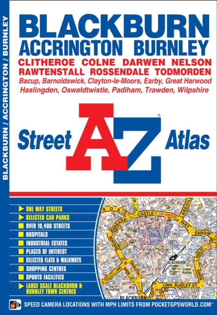 Blackburn and Burnley A-Z Street Atlas, Paperback / softback Book