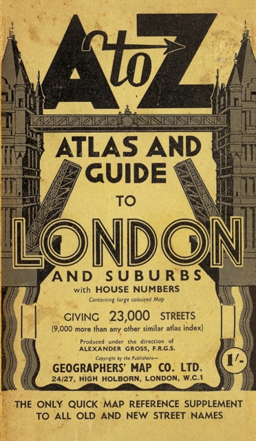 London A-Z Street Atlas - Historical Edition, Paperback / softback Book