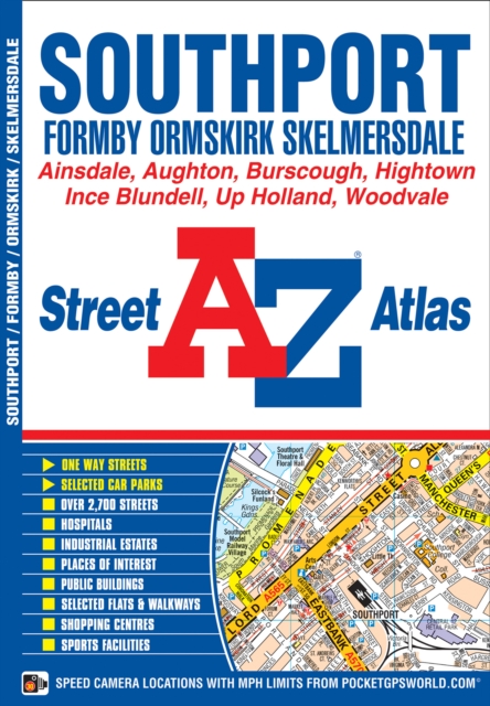 Southport A-Z Street Atlas, Paperback / softback Book