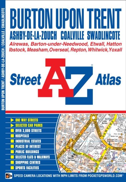 Burton upon Trent A-Z Street Atlas, Paperback / softback Book