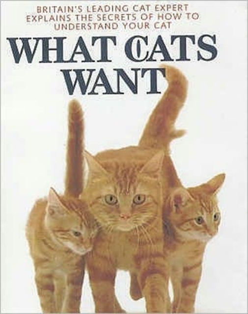 What Cats Want, Hardback Book