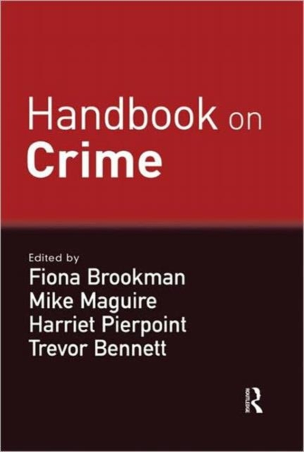 Handbook on Crime, Hardback Book