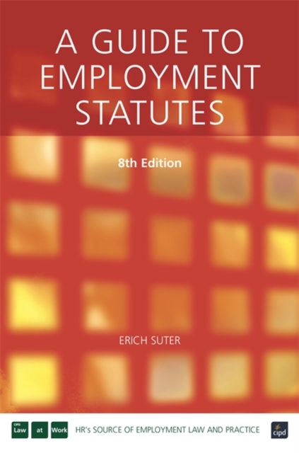 A Guide to Employment Statutes, Paperback / softback Book