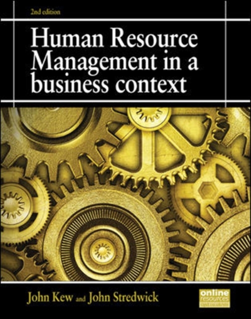 Human Resource Management in a Business Context, Paperback Book