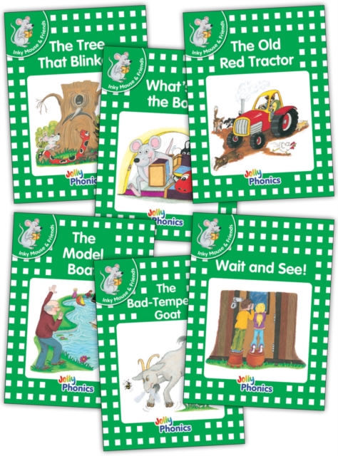 Jolly Phonics Readers, Inky & Friends, Level 3 : In Precursive Letters (British English edition), Paperback / softback Book