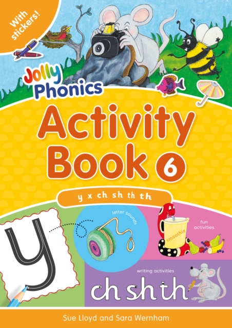 Jolly Phonics Activity Book 6 : In Precursive Letters (British English edition), Paperback / softback Book