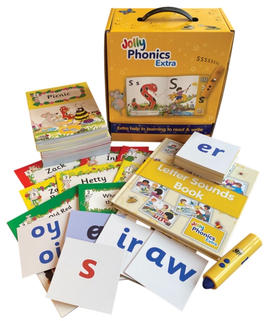 Jolly Phonics Extra (Personal Edition) : In Precursive Letters (British English edition), Kit Book