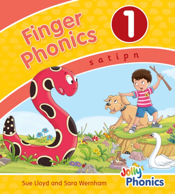 Finger Phonics Book 1 : in Precursive Letters (British English edition), Board book Book