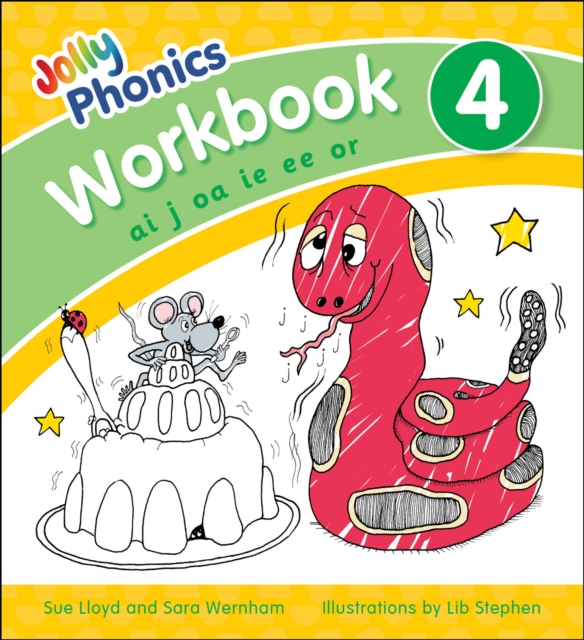 Jolly Phonics Workbook 4 : in Precursive Letters (British English edition), Paperback / softback Book
