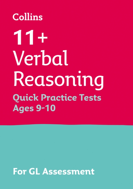 11+ Verbal Reasoning Quick Practice Tests Age 9-10 (Year 5) : For the 2024 Gl Assessment Tests, Paperback / softback Book