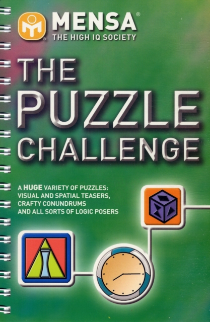 Mensa : The Puzzle Challenge, Spiral bound Book