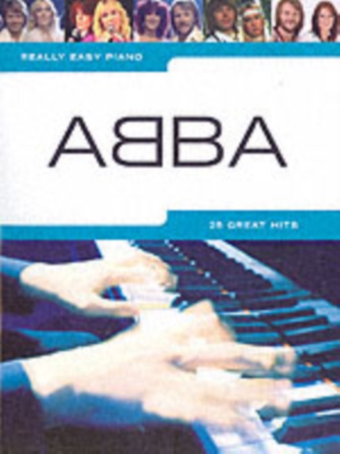 Really Easy Piano : Abba, Book Book