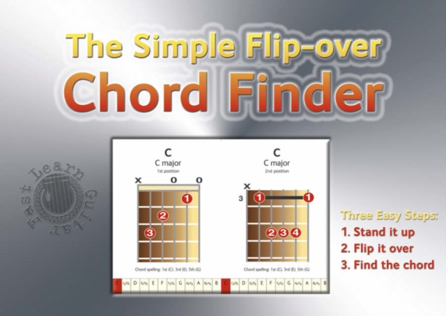 The Simple Flip-over Chord Finder, Spiral bound Book