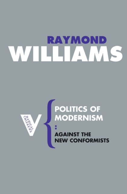 Politics of Modernism : Against the New Conformists, Paperback / softback Book