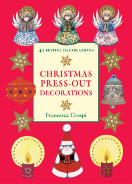 Christmas Press-out Decorations, Paperback Book